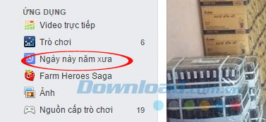 Nhấn vào Ngày này năm xưa