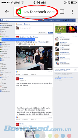 Đọc tin nhắn trên ứng dụng Facebook Messenger
