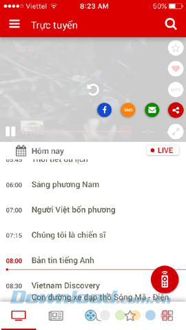 Xem tivi trực tuyến