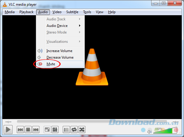 VLC không có âm thanh