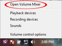 VLC 13 volume