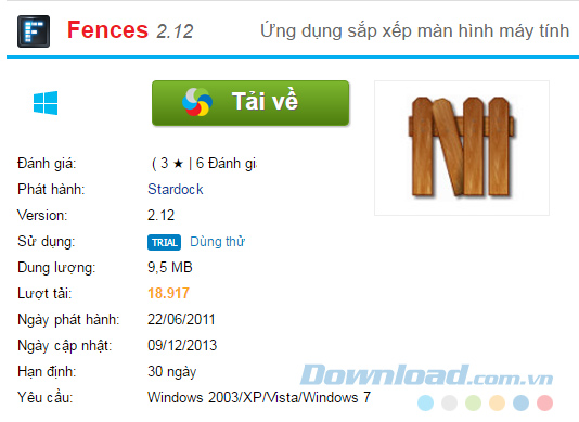 Quản lý ứng dụng trên màn hình desktop Quản lý ứng dụng trên màn hình desktop