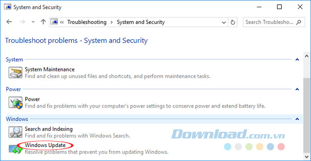 Windows Update Windows Update