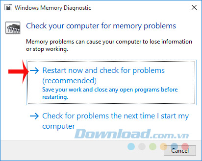 Khởi động lại máy tính Khởi động lại máy tính