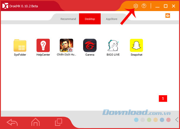 Chuyển dữ liệu từ máy tính vào Droid4X Chuyển dữ liệu từ máy tính vào Droid4X