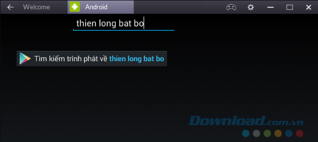 Chơi game thiên long bát bộ bằng máy tính