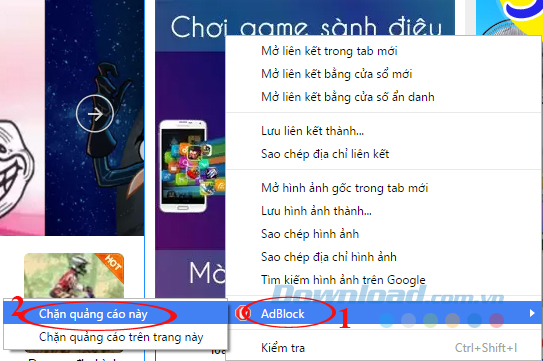 Chặn quảng cáo này Chặn quảng cáo này