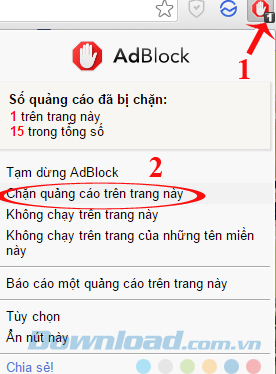 Chặn quảng cáo Chặn quảng cáo