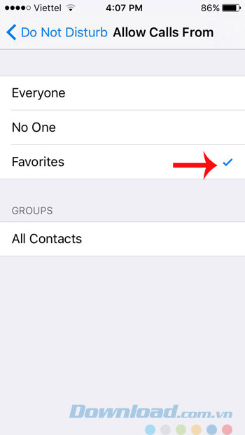 Cuộc gọi yêu thích Cuộc gọi yêu thích