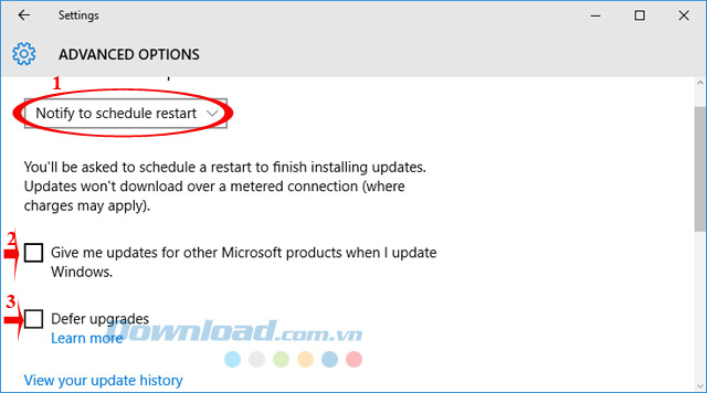 Tắt tính năng tự động cập nhật Tắt tính năng tự động cập nhật