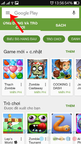Mua ứng dụng trên google play bằng sim viettel
