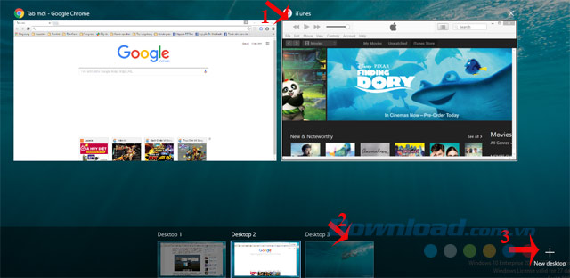 Kéo thả ứng dụng trong màn hình desktop Kéo thả ứng dụng trong màn hình desktop