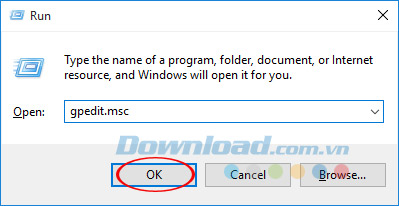 Hộp thoại Run Hộp thoại Run