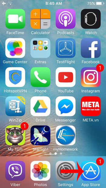 Vào App Store Vào App Store