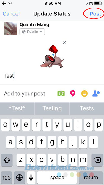 Đăng Status Đăng Status