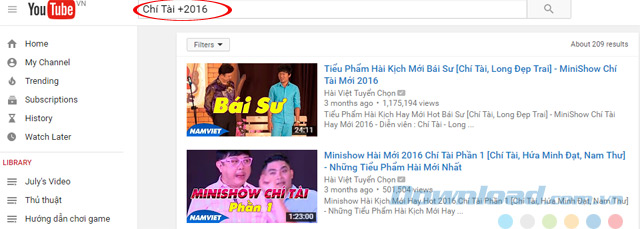 Giới hạn kết quả trả về Giới hạn kết quả trả về