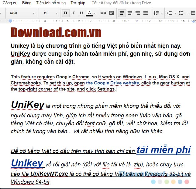 Google Docs trên máy tính Google Docs trên máy tính