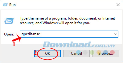 Hộp thoại Run Hộp thoại Run
