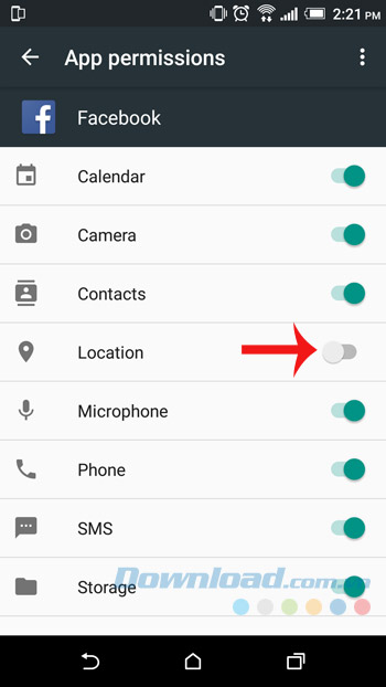 Tắt địa điểm