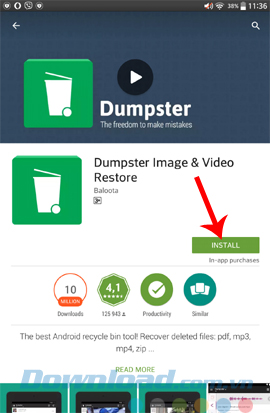 Phục hồi dữ liệu Android