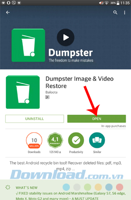 Khôi phục dữ liệu Android