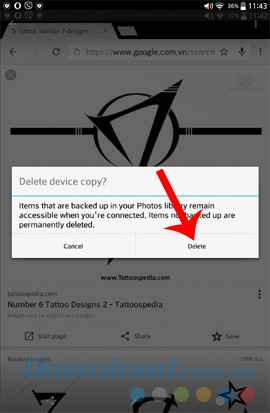 restore data Android