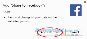 Cài đặt Share to Facebook Cài đặt Share to Facebook