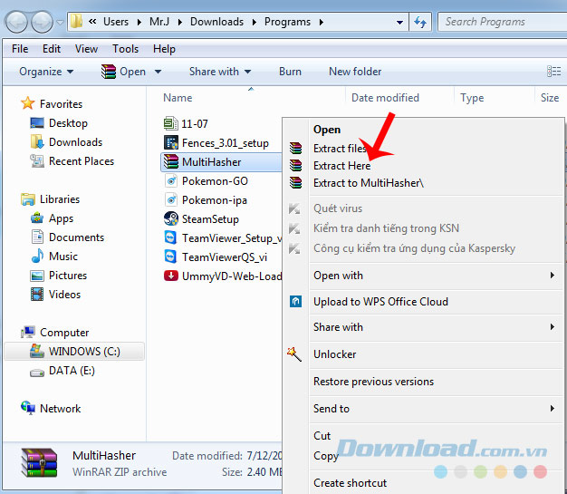 Chọn file cài Pokemo GO an toàn