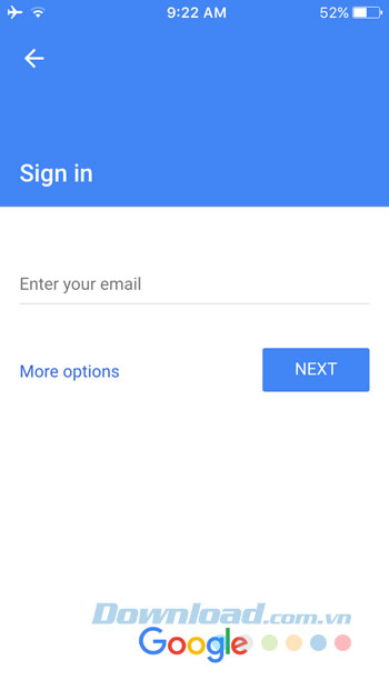 Đăng nhập tài khoản
