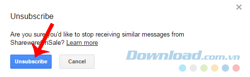 Chặn mail quảng cáo