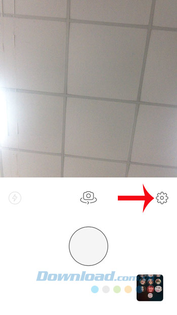 Vào phần Cài đặt