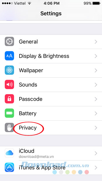 Privacy Privacy