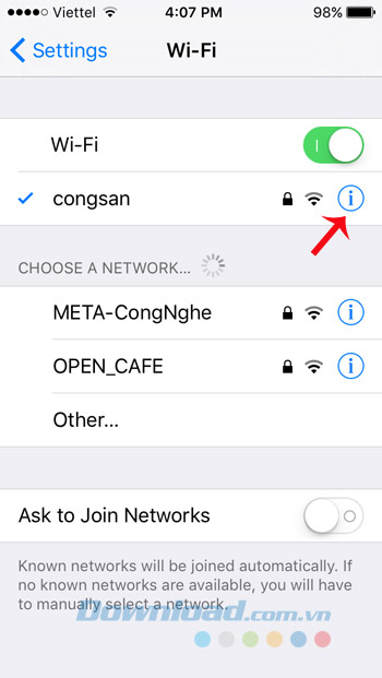 Biểu tượng chữ i Biểu tượng chữ i