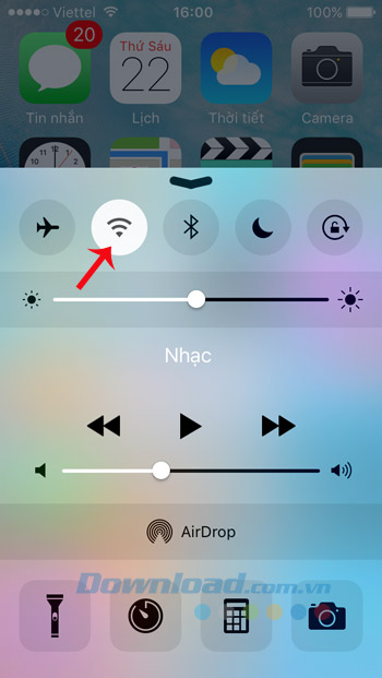 Tắt wifi Tắt wifi