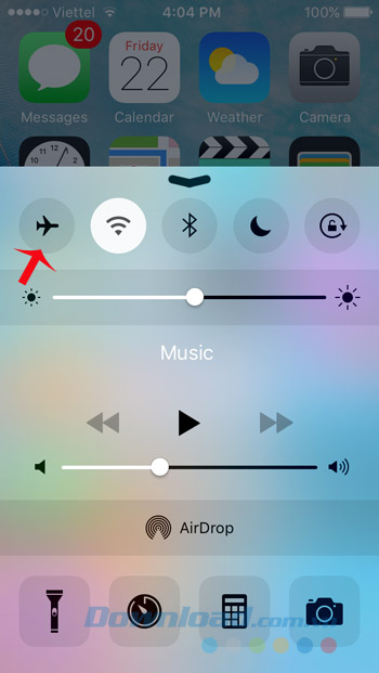 Chế độ máy bay Chế độ máy bay