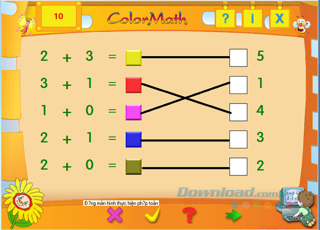 ắc màu toán học