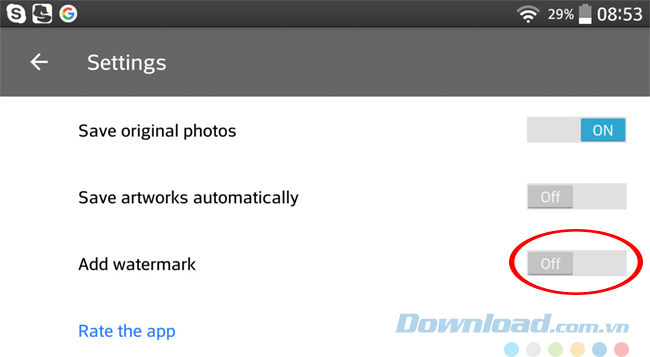 Bỏ logo Prisma Bỏ logo Prisma