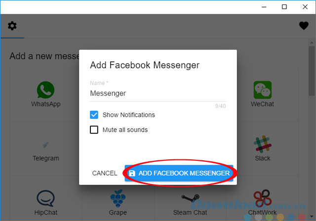 Đặt tên ứng dụng