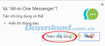 Thêm ứng dụng vào