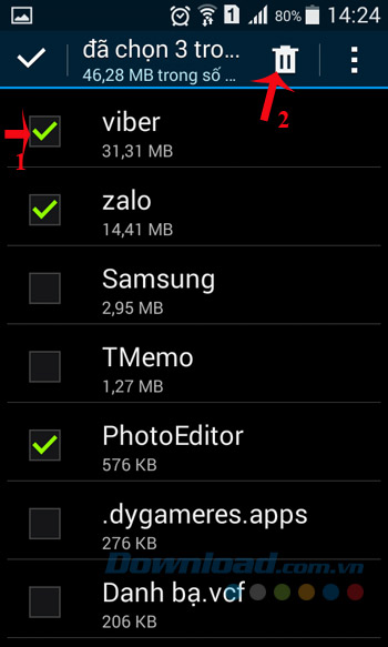 Xóa file