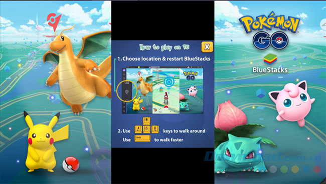 Pokemo Go cho máy tính