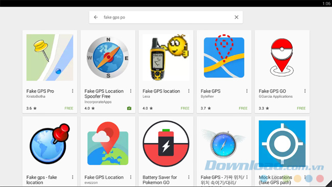 Chơi Pokemon Go bằng máy tính