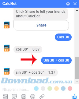 Tính toán lượng giác