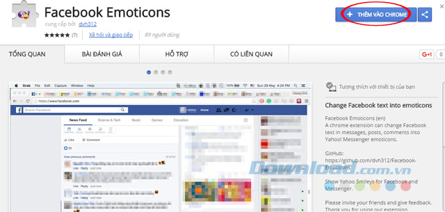 Add Facebook Emoticons