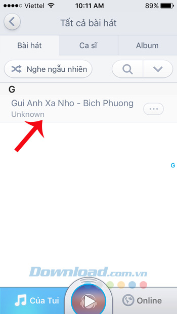 Bài hát vừa copy