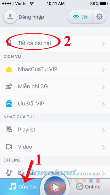 Tất cả bài hát
