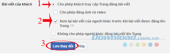 Kiểm duyệt bài viết của khách Kiểm duyệt bài viết của khách