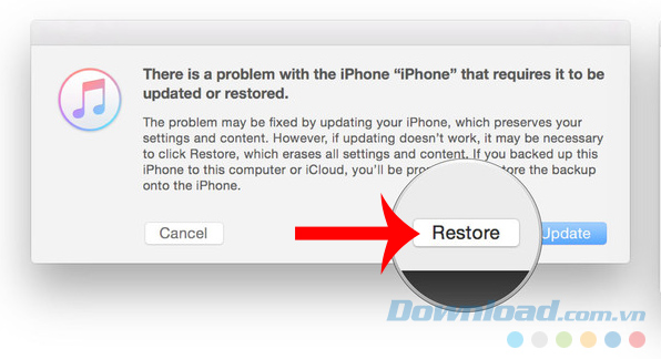 Hạ cấp phiên bản iOS