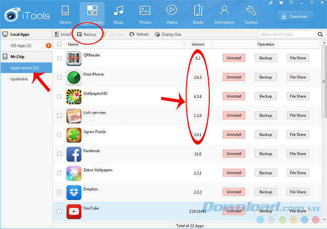 Sao chép ứng dụng iPhone Sao chép ứng dụng iPhone