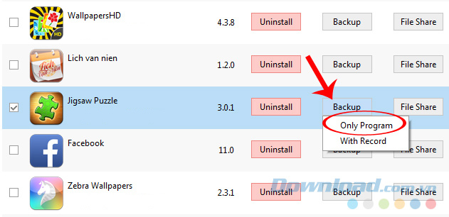 Copy ứng dụng iPhone Copy ứng dụng iPhone
